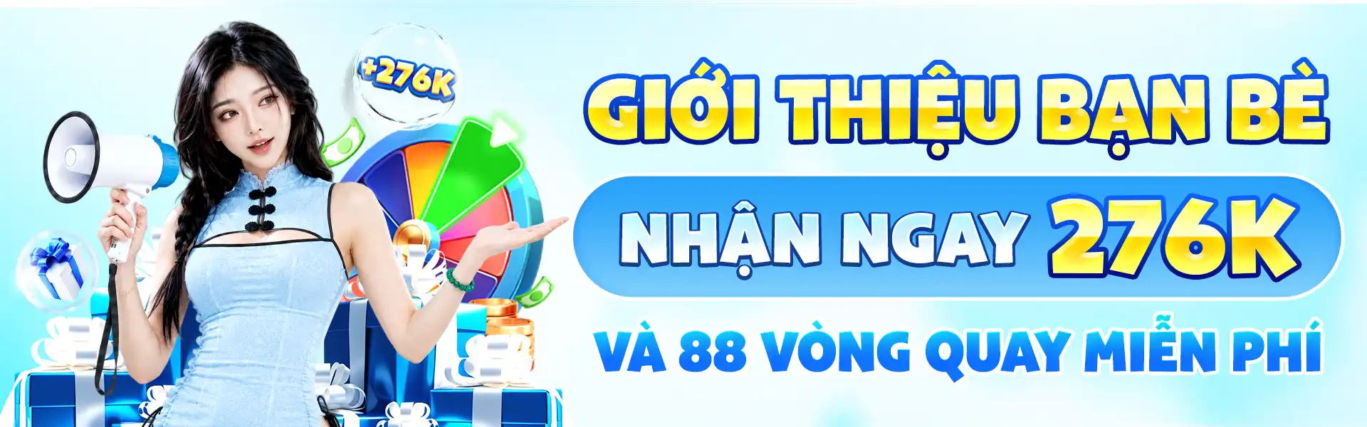 Giới thiệu bạn bè nhận ngay 276K xx88 tv